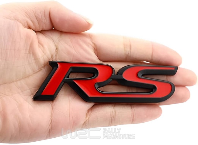 EMBLEME LOGO AUTOCOLLANT RS POUR HONDA